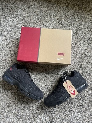 Nike Air Max 95 OG x Levi's Denim Black HM4743-001 Men's Size 12.5