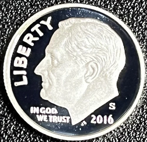 2016-S Roosevelt Dime. Silver Proof. 90% Silver