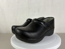 DANSKO WOMENS XP 2.0 BLACK PULL-UP COMFORTABLE CLOG BLACK 36 SIZE 5.5/6