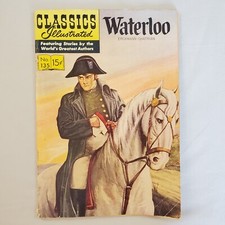 Classics Illustrated Comic Book #135 HRN O 135 Waterloo GD/VG 3.0 Erckmann-Chatr
