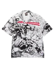 HUF x Marvel X-Men "Resort" Adult Button-Down Shirt Size L