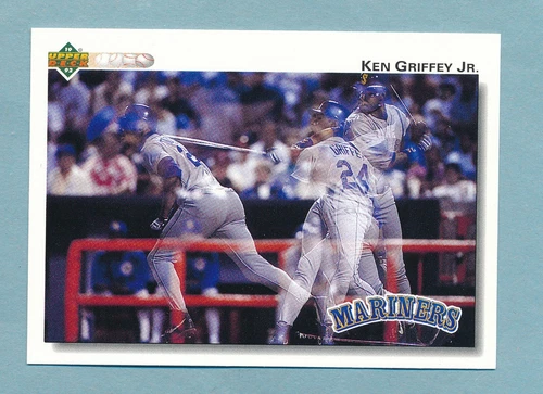 Ken Griffey, Jr. 1992 Upper Deck #424 Seattle Mariners
