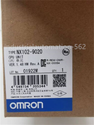 Omron NX102-9020 PLC Module NX1029020 New & Genuine Expedited Ship 1PCS