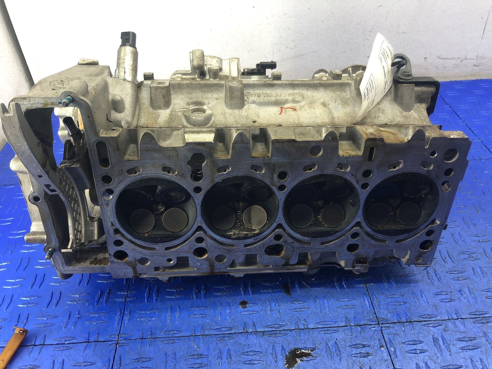 2011-2015 AUDI R8 4.2L LEFT SIDE CYLINDER HEAD W/CAMSHAFTS *FLOOD RECOVERY*