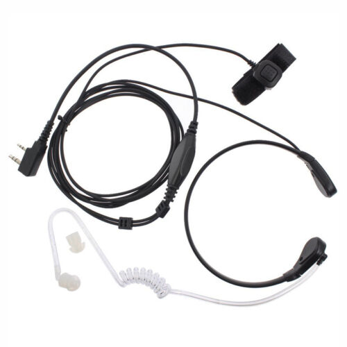 Casque micro écouteur pour Baofeng UV5R UV82 888S pour talkie-walkie Kenwood HYT D - Photo 1/11