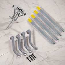 Fly Wing BO-105 RC Helicopter Original Main Rotor Blades Rotor Head LinkageKt0po