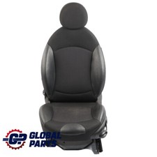Mini Cooper One R55 R56 LCI Sportsitz Schwarz Stoff Leder Vorne Links Sitz