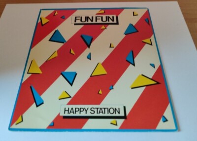 Fun Fun    Happy Station (Scratch Re-Mix) - Disc 45 RUNDEN ITALIEN 1983 NEU 