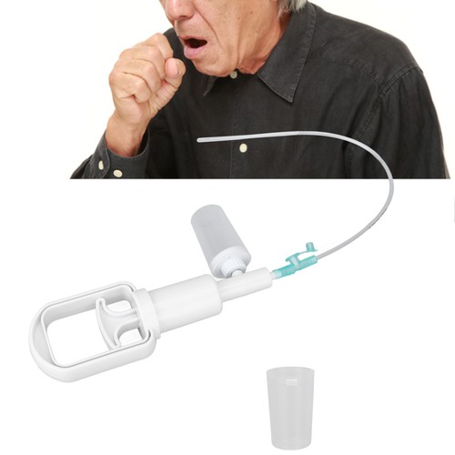 Portable Handheld Sputum Suction Pump Household Manual Phlegm Suction Pump - Picture 7 of 12