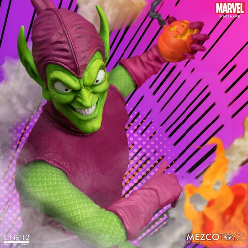 the ONE 12 COLLECTIVE: MARVEL – GREEN GOBLIN 1/12 Action Figure 17 cm MEZCO TOYS - Bild 10 von 16