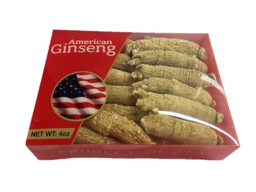 9 Boxes of Hand Selected A Grade American Ginseng Root Large Short Size (4 Oz) - Picture 3 of 6