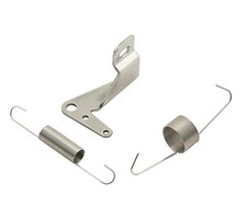 Throttle Cable Kick Down Bracket Spring Kit Stainless Holley Edelbrock Afb