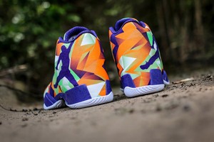 orange and purple nikes