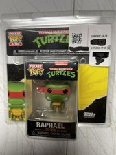Figura Vinilo Funko Pocket Pop & Tee 2023 Teenage Mutant Ninja Turtles Raphael