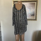 Tommy Bahama Beaded Sheer Tunic Cover Up Sz L. Beachy Pool Summer