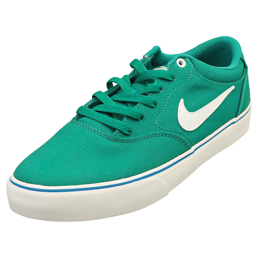Nike SB Chron 2 Mens Casual Sneakers in Green White - 10.5