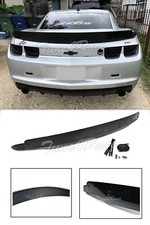 For 10-13 Chevrolet Camaro Rear Trunk Zl1 Style Wing Lip Spoiler W Wicker Bill