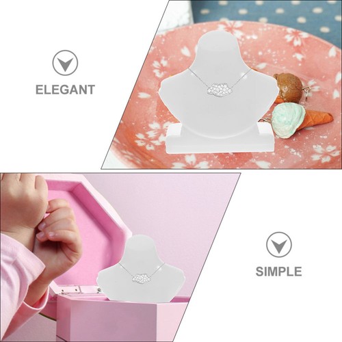 20 Pcs Mini Necklace Holder Baby Simulation Jewelry Support Miniature Decor - Afbeelding 6 van 12