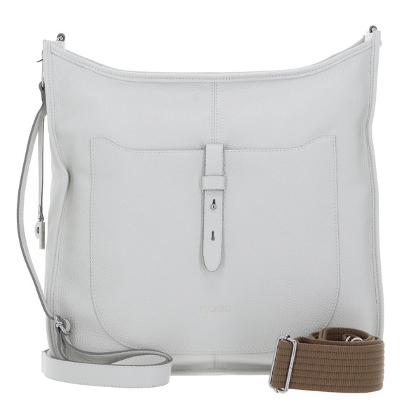 Picard Kronberg Shoulder Bag UmhäNgetasche Schultertasche White Lily Creme Neu-image