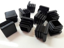 Vierkant Rohrstopfen 20x20mm Lamellenstopfen Endkappen Stopfen Kunststoffstopfen