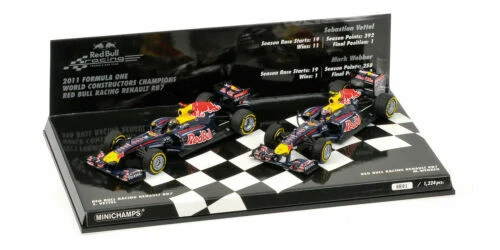 MINICHAMPS Sebastian Vettel Formel 1-Modelle im Maßstab 1:43
