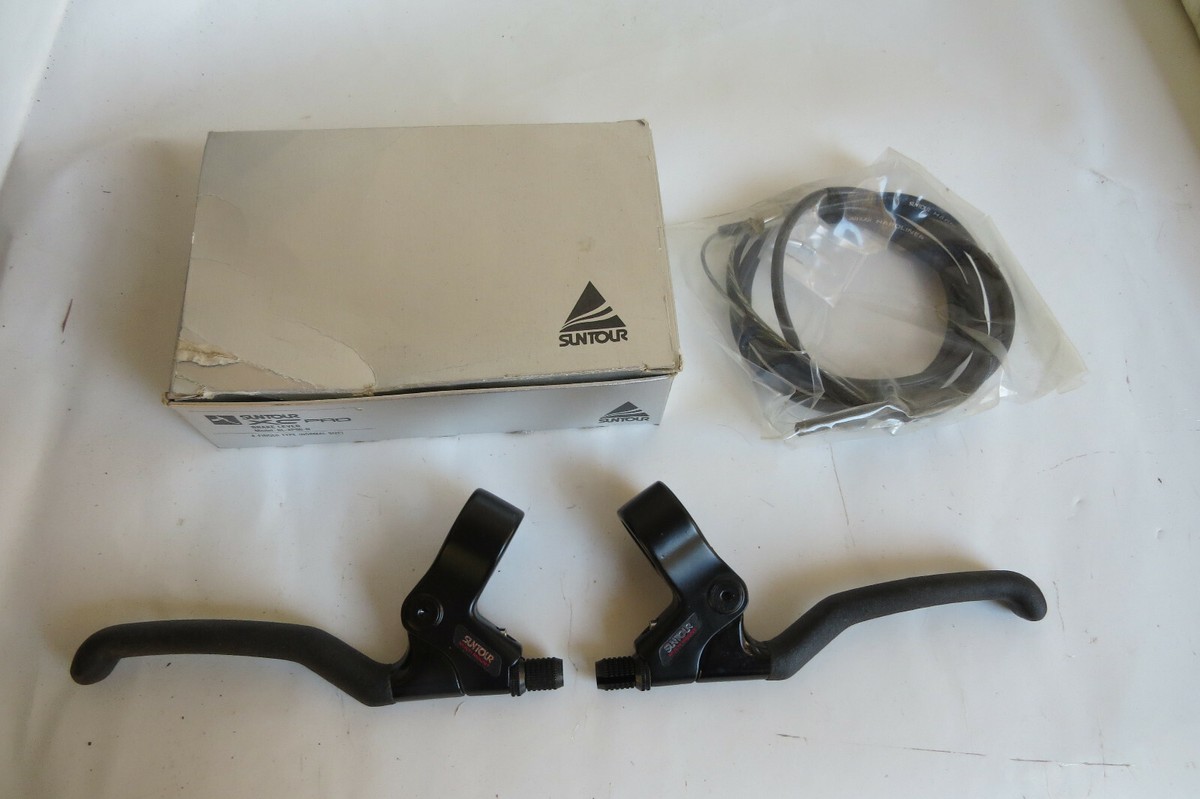 NOS SUNTOUR XC PRO BRAKE CANTILEVER HANDLES CABLES LEVERS MOUNTAIN