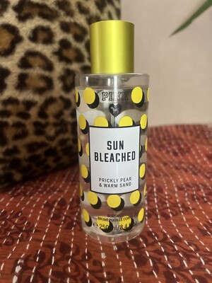Victorias Secret Pink Sun Bleached Body Mist Prickly Pear & Warm Sand Scent RET