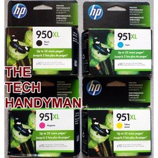 4-PACK HP GENUINE 950XL BLACK  951XL COLOR INK RETAIL BOX  OFFICEJET PRO 8610