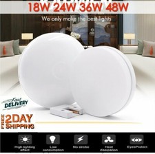 50W 36W 24W 18W LED Ceiling Light Ultra Thin Flush Mount Kitchen Home Fixtures