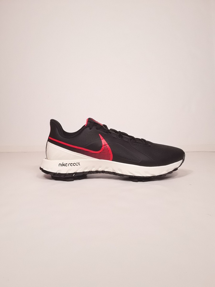 Men's Nike React Infinity Pro Black Crimson Golf Shoes Men's 11 US