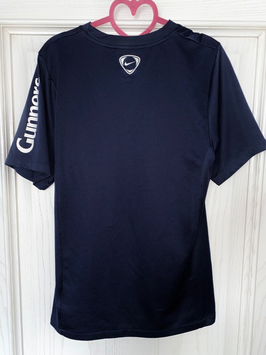 Nike arsenal FC ユニフォーム ネイビー Mサイズ ARSENAL LONDON BLUE PRE MATCH TRAINING FOOTBALL SHIRT SOCCER NIKE