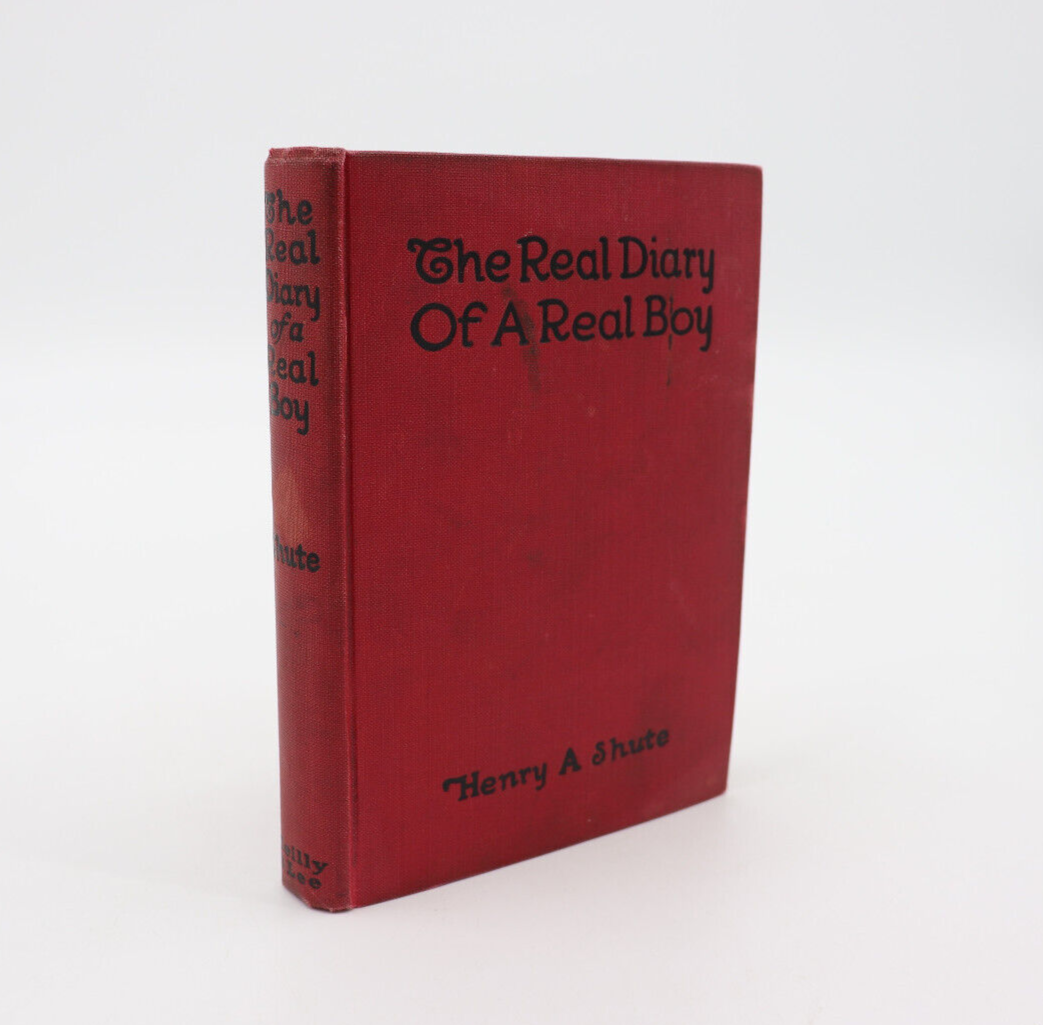 1906 Real Diary of A Real Boy by Henry A Shute Authentic Childhood Memoir