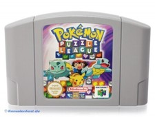 Thumbnail of ebay&reg; auction 305653980719 | N64 / Nintendo 64 Spiel - Pokemon Puzzle League DEUTSCH Modul