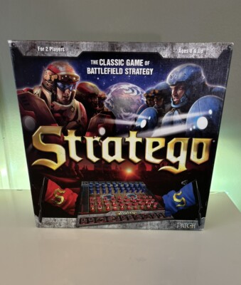 Stratego - Classic Game of Battlefield Strategy By Patch Products - COMPLETE