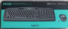 New Logitech 920-002836 MK320 2.4 GHz Wireless Desktop Set
