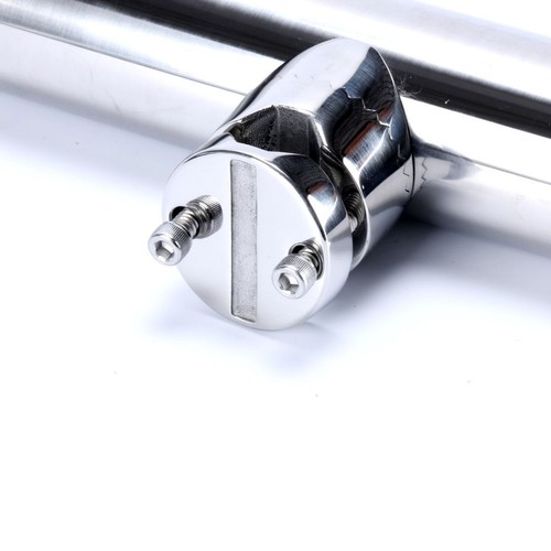 Stainless Steel Fishing Rod Holders Clamp On Rails Mounting 22mm to 26mm Boat - Picture 4 of 11