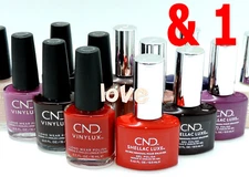 CND SHELLAC Gel Nail Polish Shellac Gel Luxe & Vinylux Polish 👉Pick Any Color