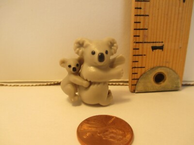 Playmobil WILTOPIA animals ADULT GRAY FEMALE KOALA + GRAY BABY / ''JOEY''