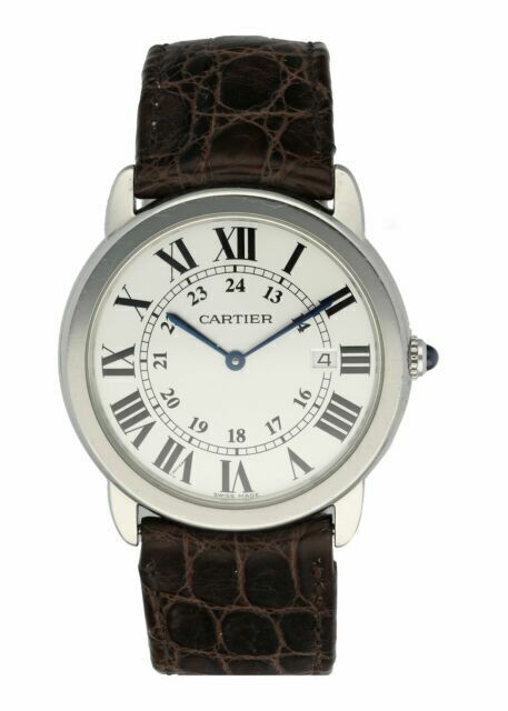 Cartier Ronde de Cartier 36 mm, Stainless Steel for sale