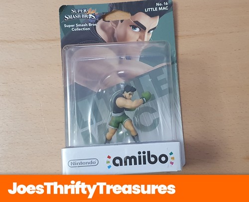 RARE Little Mac Amiibo By Nintendo - Switch - Punch Out Figure In Box