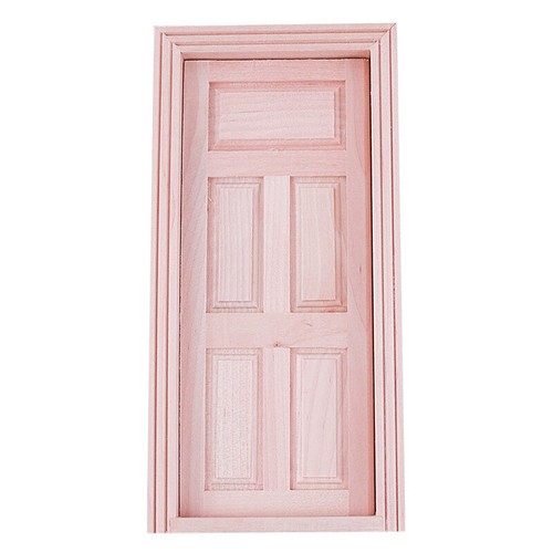 Dolls House Miniatures 1:12 Scale Door Frame Wooden Building Components Model - Picture 11 of 12