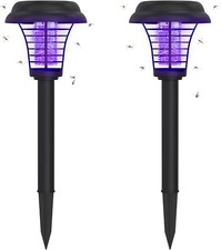 Lots Solar Powered Zapper Lamp Light Outdoor ...