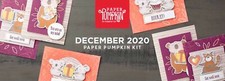 Beary Comforting December 2020 Paper Pumpkin Full Kit In Original Packaging