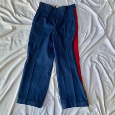 1930s WWII French Republican Guard Dress Pants Trousers