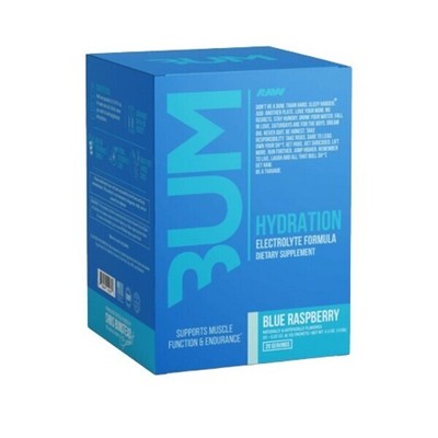 Raw Nutrition Bum Hydration, Blue Raspberry - 20 x 6,1g