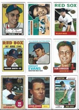 Boston Red Sox 25 card 2001 Topps Archives legends lot-all different