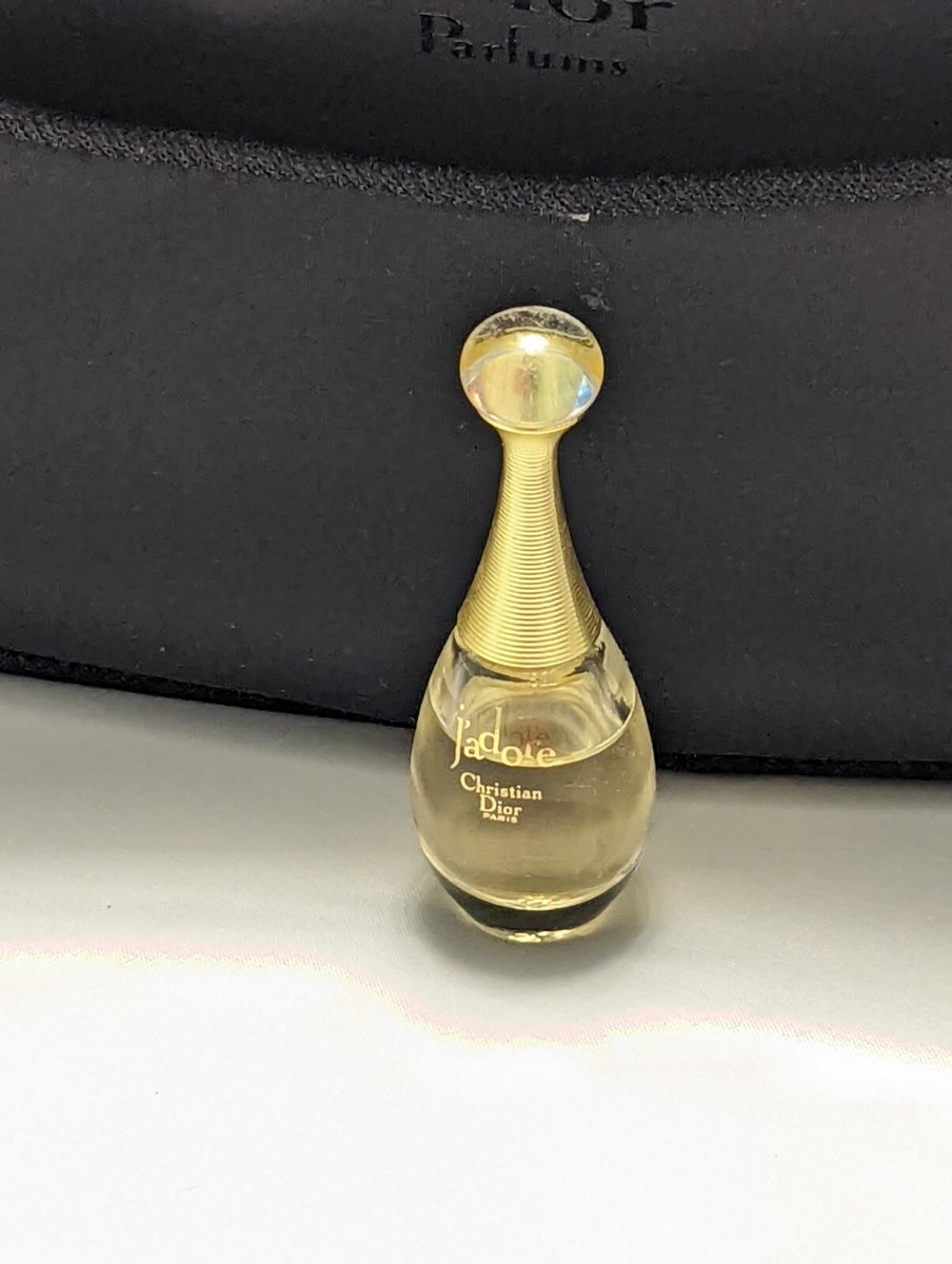 Dior black bag perfume collection with Dior Jadore mini perfume 5