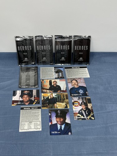 Heroes 911 Trading Card Pack NEW 09.11.01 collection of over 70 - Picture 9 of 12