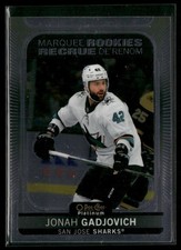 2021-22 O-Pee-Chee Platinum - Marquee Rookies Jonah Gadjovich #247 (RC)