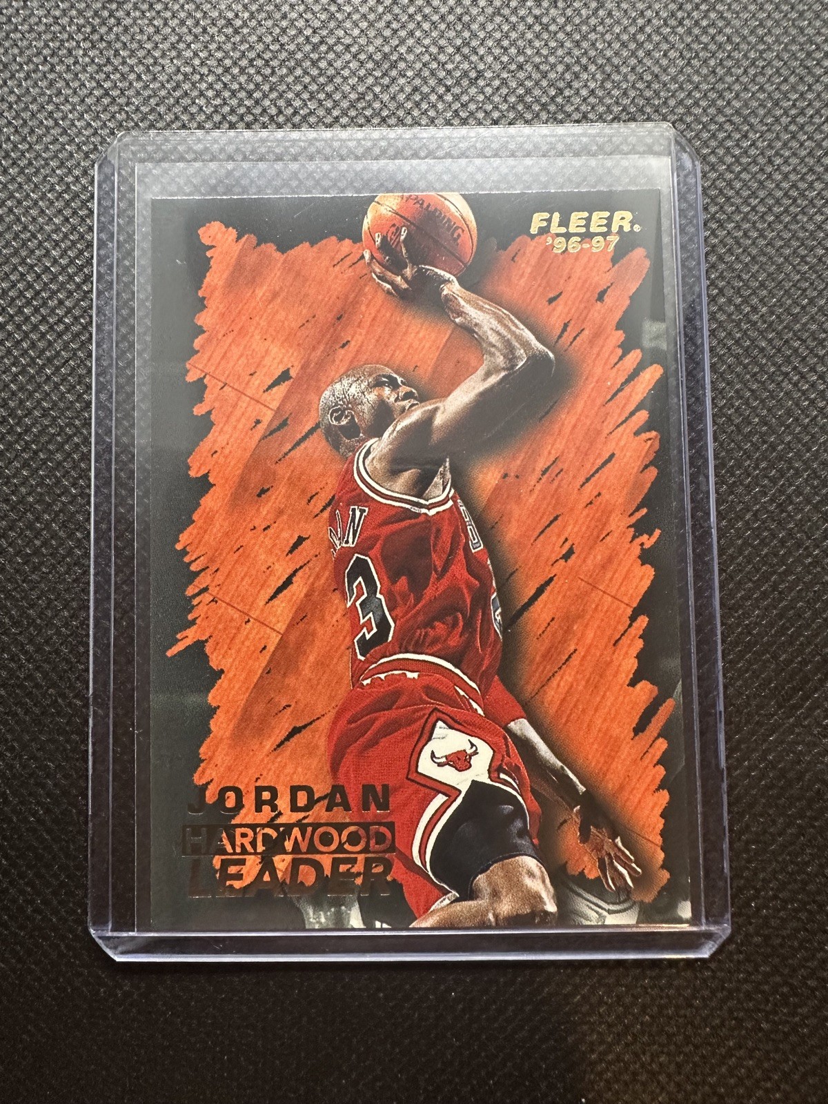 Michael Jordan Fleer 96/97 Hardwood Leader Num 123